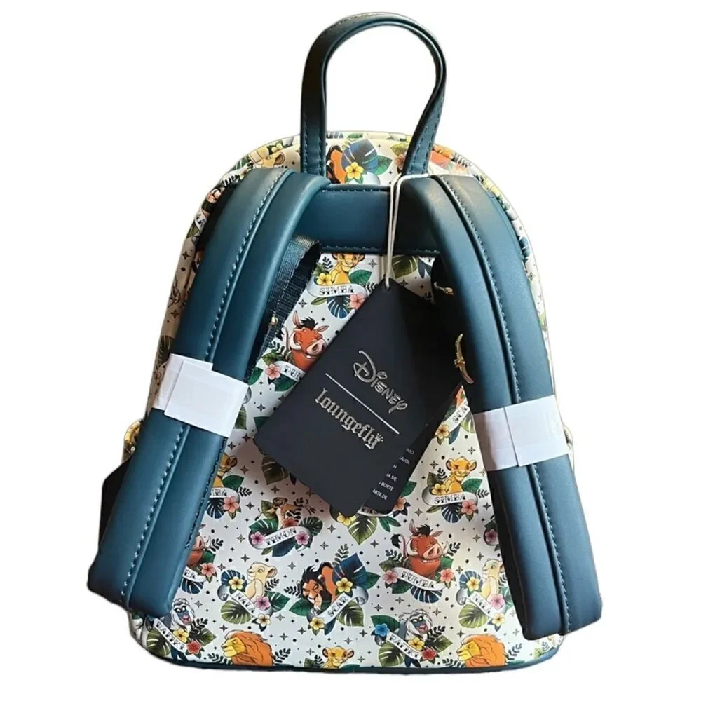 The Lion King tattoo Disney Loungefly Backpack New with Tags